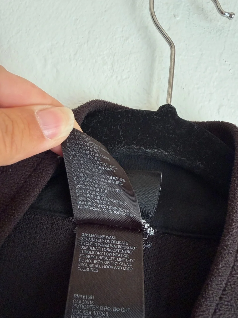 The North Face Windwall Jacket Mens Large Black Full Zip